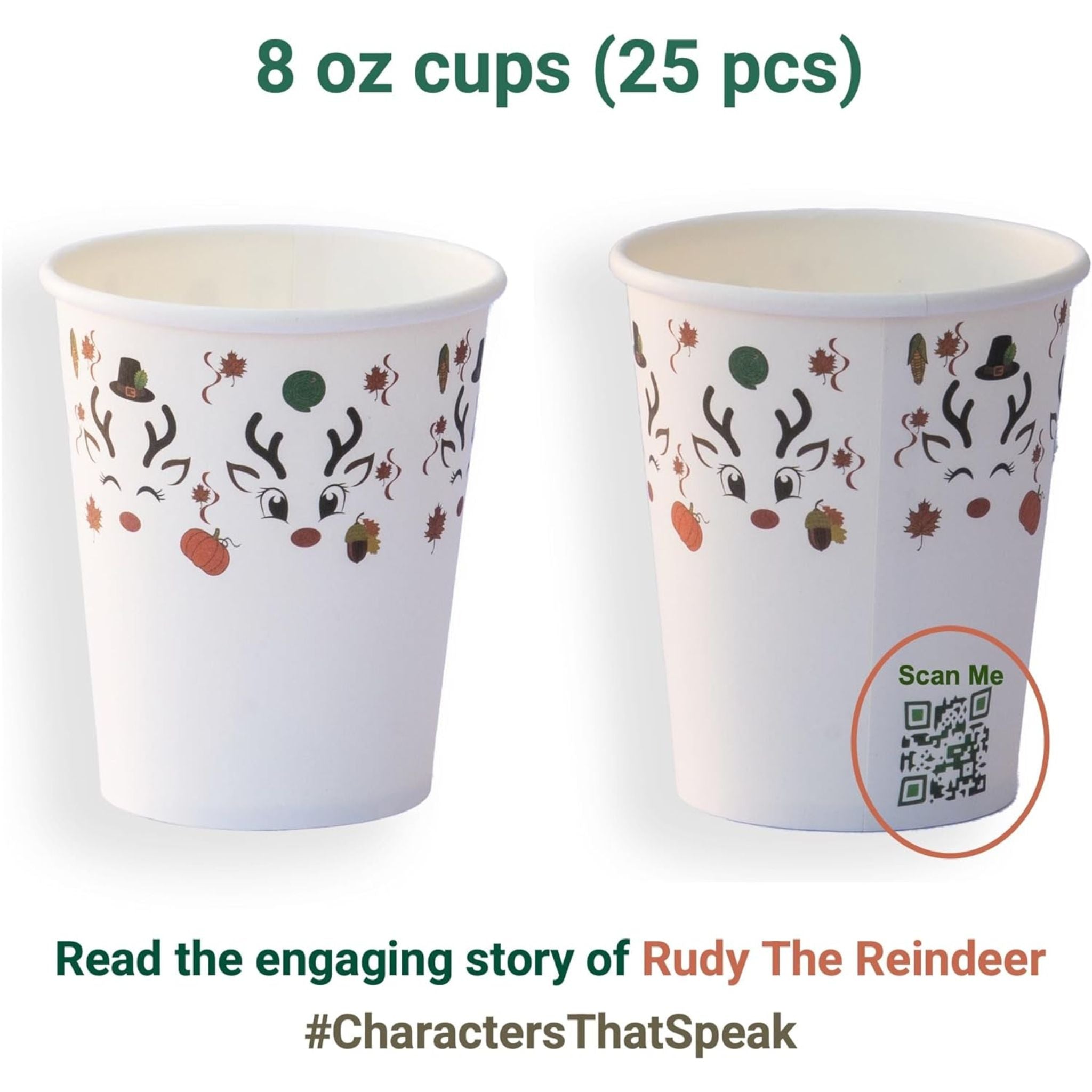 Reindeer Print Themed Party Pack